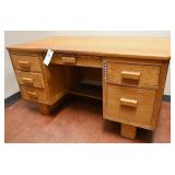 Vintage Oak teachers desk