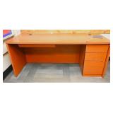 Hon Desk with side table