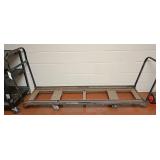 A Folding Chair Cart