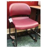 2 Modern Stacking Office Chairs