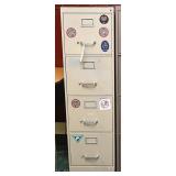 A 4 Drawer Steel File Cabinet