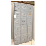 Vintage Steel Gym Lockers