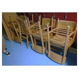 Wooden Classroom Chairs