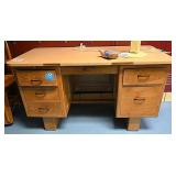Wooden Teachers Desk
