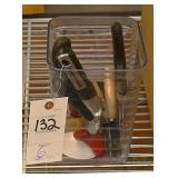 Container of Pizza cutters