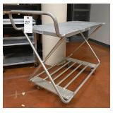 A Steel Commercial Equipment Cart