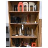 42 Assorted Metal Bookends