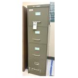 A 4 Drawer Steel File Cabinet