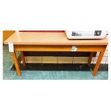 A Vintage Wood & Formica Credenza