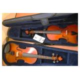 2 Full Size Violins