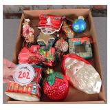 Blown Glass Christmas Ornaments