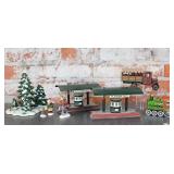 Dept 56 Victoria Station Platform w/ Village