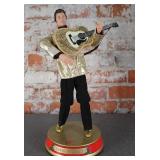 An Animated Elvis "Blue Christmas" Figure