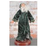 Christmas Figure on Wood Stand