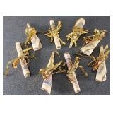 Christmas Scroll Ornaments