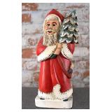 Silvestri Wooden Carved Santa