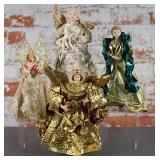 (4) Christmas Tree Toppers