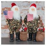Santa Claus in Military Camouflage