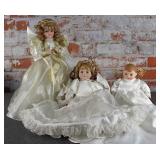 Porcelain Doll Tree Toppers