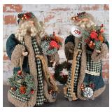 Country Santa Tree Toppers