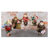(5) Santa Figures