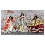Porcelain Doll Tree Toppers