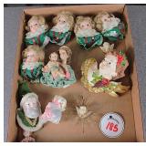 Porcelain Doll Head Ornaments