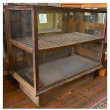 An Oak Butchers Case