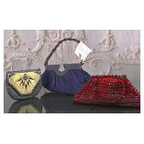 3 Vintage Art Deco Handbags