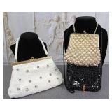 3 Beaded Or Mesh Evening Bags