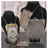 4 Vintage Art Deco Purses