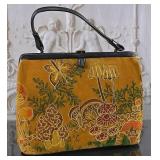 A MCM Embroidered & Painted Handbag