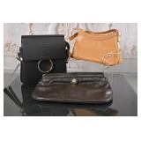 3 Ladies Leather Purses