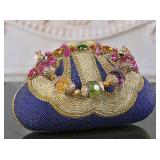 A Spectacular M & J Hansens Designs Jeweled Purse