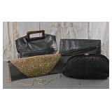4 Vintage Handbags
