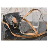 A Petite Vintage Ann Taylor Leather Shoulder Bag