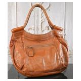 An Anne Klein Voluminous Leather Handbag