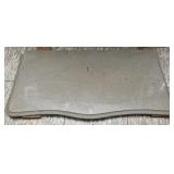 A Cultured Marble Commode Top