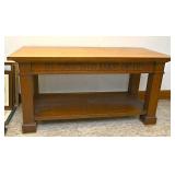 Arts & Crafts Oak Sanctuary Stand