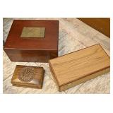 3 Vintage Boxes