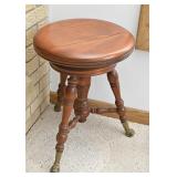 A Victorian Piano Stool