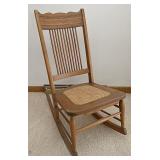 A Press back Sewing Rocker