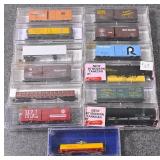 12 N Gauge Freight Cars
