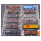 12 Micro-Trains N Gauge Freight Cars