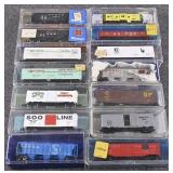 12 N Gauge Freight Cars