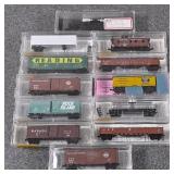 12 N Gauge Freight Cars