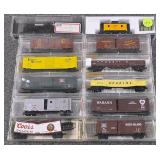 12 N Gauge Freight Cars