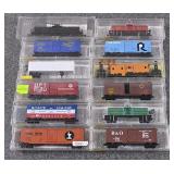 12 N Gauge Freight Cars