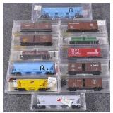 12 N Gauge Freight Cars