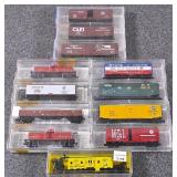 12 N Gauge Freight Cars